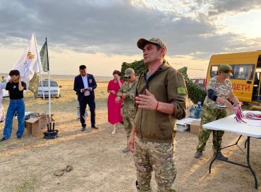 Центр «ВОИН» устроил битву в пустыне