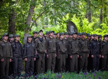 Филиал Центра «ВОИН» в Бурятии открыл смены «Время юных героев» в День России