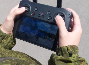 Белгородские курсанты Центра «ВОИН» учатся управлять наземными дронами