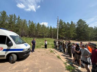 Для курсантов филиала Центра «ВОИН» в Бурятии провели уроки дорожной безопасности
