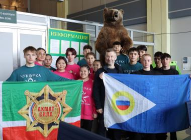 Чукотские подростки стали курсантами Центра «ВОИН»