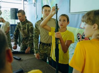 Центр «ВОИН» побывал в гостях на летней смене лагеря «Мир детства»