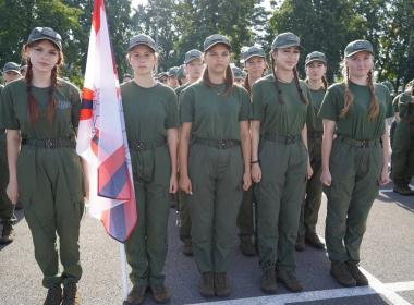 В Кузбассе стартовала третья летняя смена Центра «ВОИН» «Время юных героев»