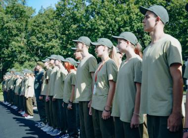 Состоялось торжественное завершение второй смены «Время юных героев» в Хабаровском крае