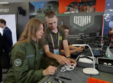 Центр «ВОИН» подготовил уникальный военно-спортивный городок для участников ВЭФ-2025