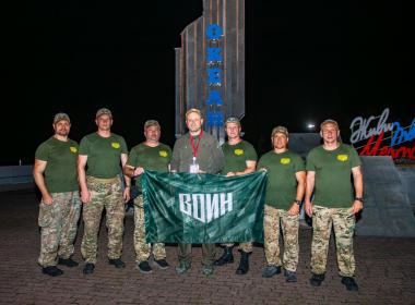 Директор Центра «ВОИН» Дмитрий Шевченко открыл вторую смену «Время юных героев» на базе ВДЦ «Океан» во Владивостоке