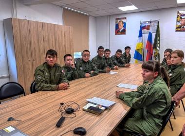 К Дню воссоединения Донбасса и Новороссии с Россией Центр «ВОИН» провел пять телемостов с курсантами