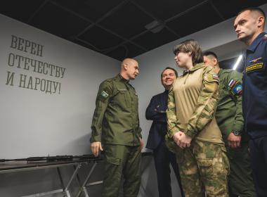 Филиал Центра «ВОИН» в Мурманске получил имя Героя России Ивана Кабанова и новые образовательные пространства