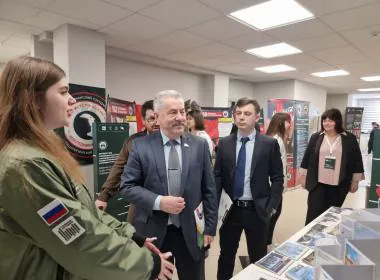 Председатель правления Центра «ВОИН» встретился со студентами со всей России