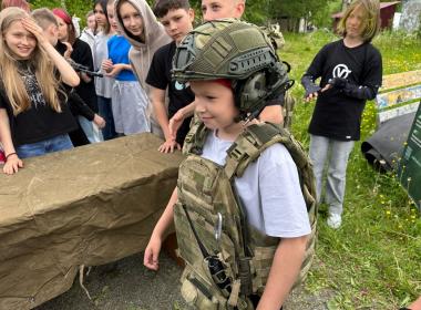 На Сахалине стартовала первая летняя смена «Время юных героев» Центра «ВОИН»