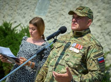 Курсанты межрегиональной смены «Время юных героев» почтили память защитников Сталинграда