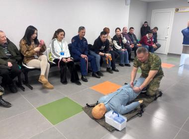 Сотрудники аэропорта Элисты научились первой помощи в Центре «ВОИН»