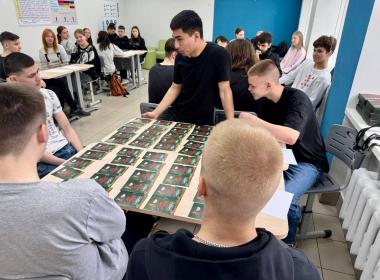 Турнир по настольной игре «Путь к Победе» для Новотарманской СОШ