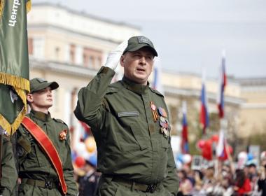 Более 850 инструкторов и курсантов Центра «ВОИН» приняли участие в парадах Победы